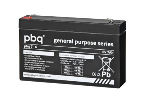 pbq 7-6 6V7AH蓄电池