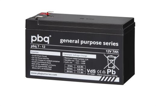pbq 7-12-VdS 12V7AH蓄电池